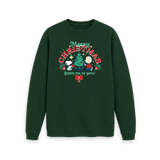 Evergreen Printed Sweater Front