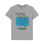 Athletic Grey Printed T-shirt Front