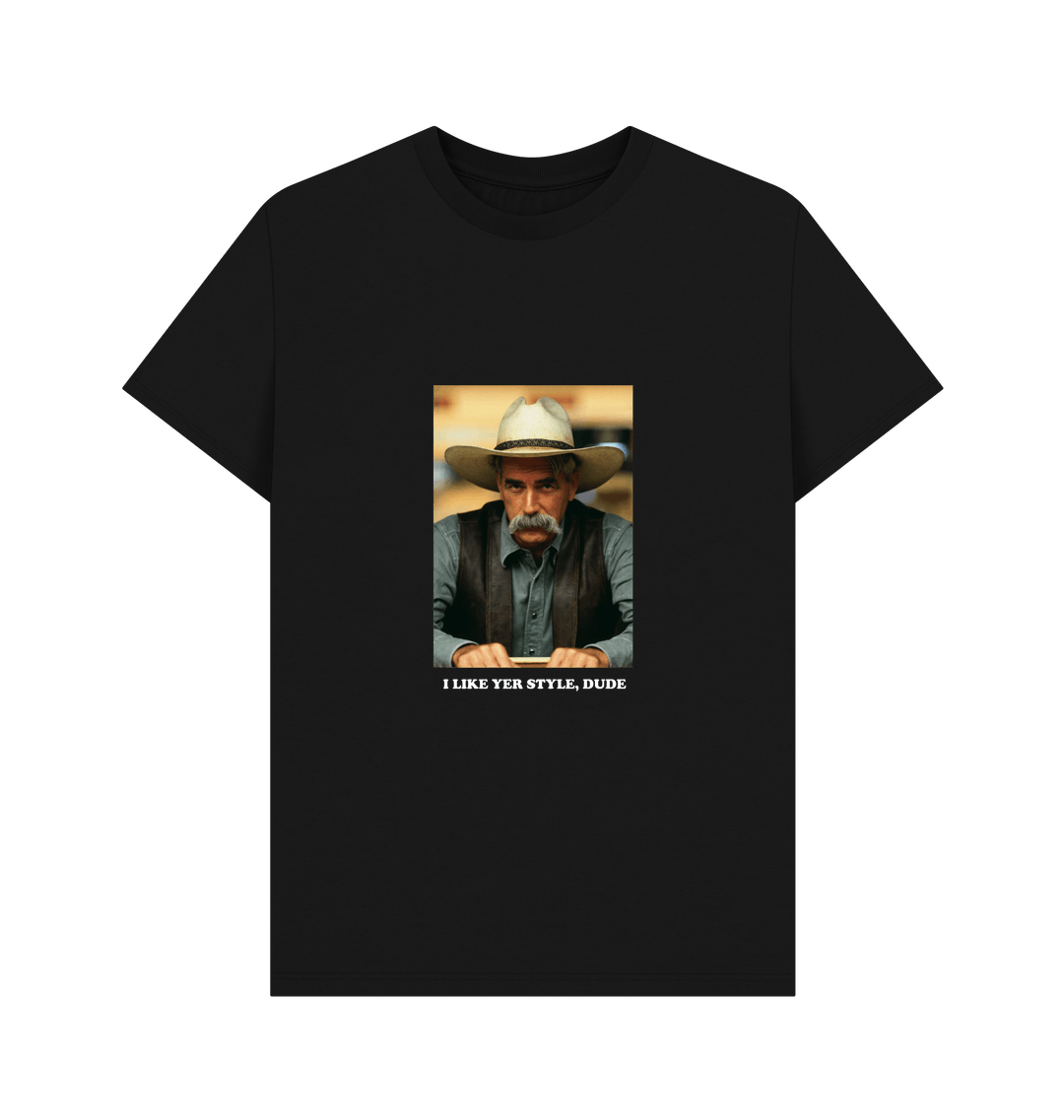 Black Printed T-shirt