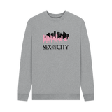 Light Heather Printed Sweater Front