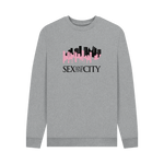 Light Heather Printed Sweater Front