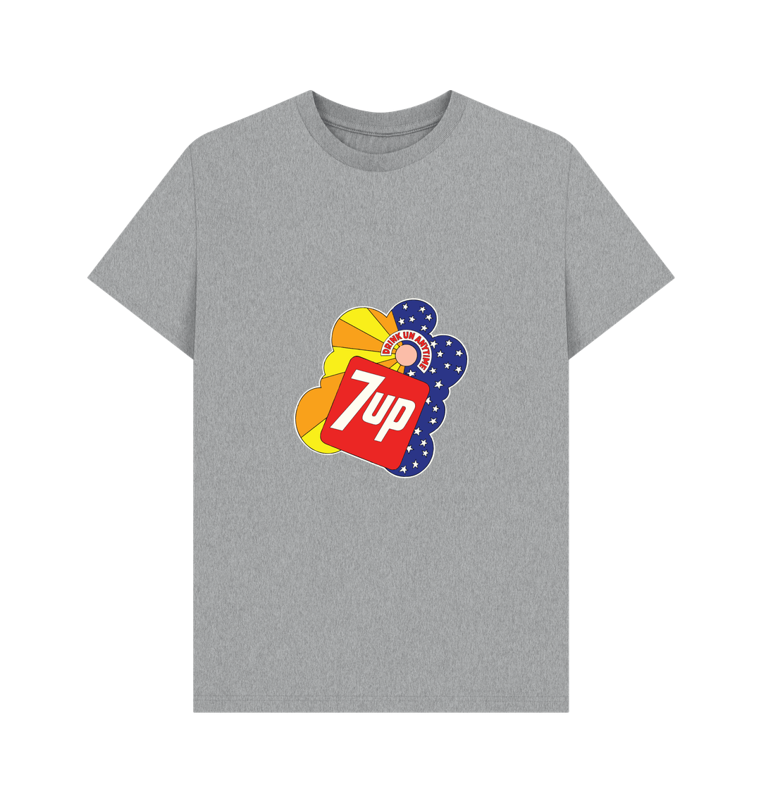 Athletic Grey Printed T-shirt