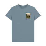 Stone Blue Printed T-shirt Front