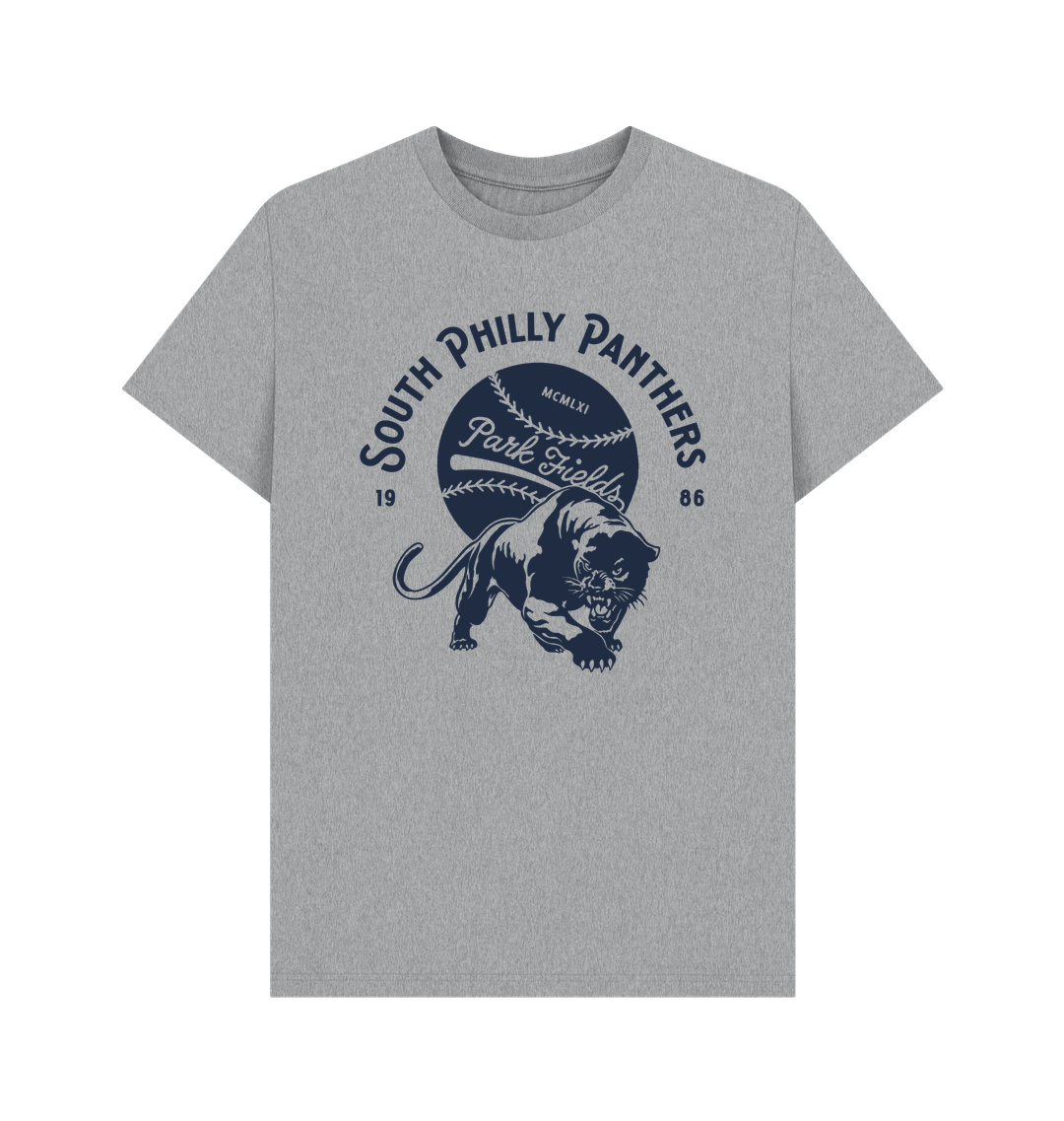 Athletic Grey Printed T-shirt Front