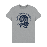 Athletic Grey Printed T-shirt Front