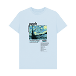 Sky Blue Printed T-shirt Front
