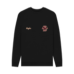 Black Printed Sweater