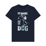 Navy Blue Printed T-shirt Front