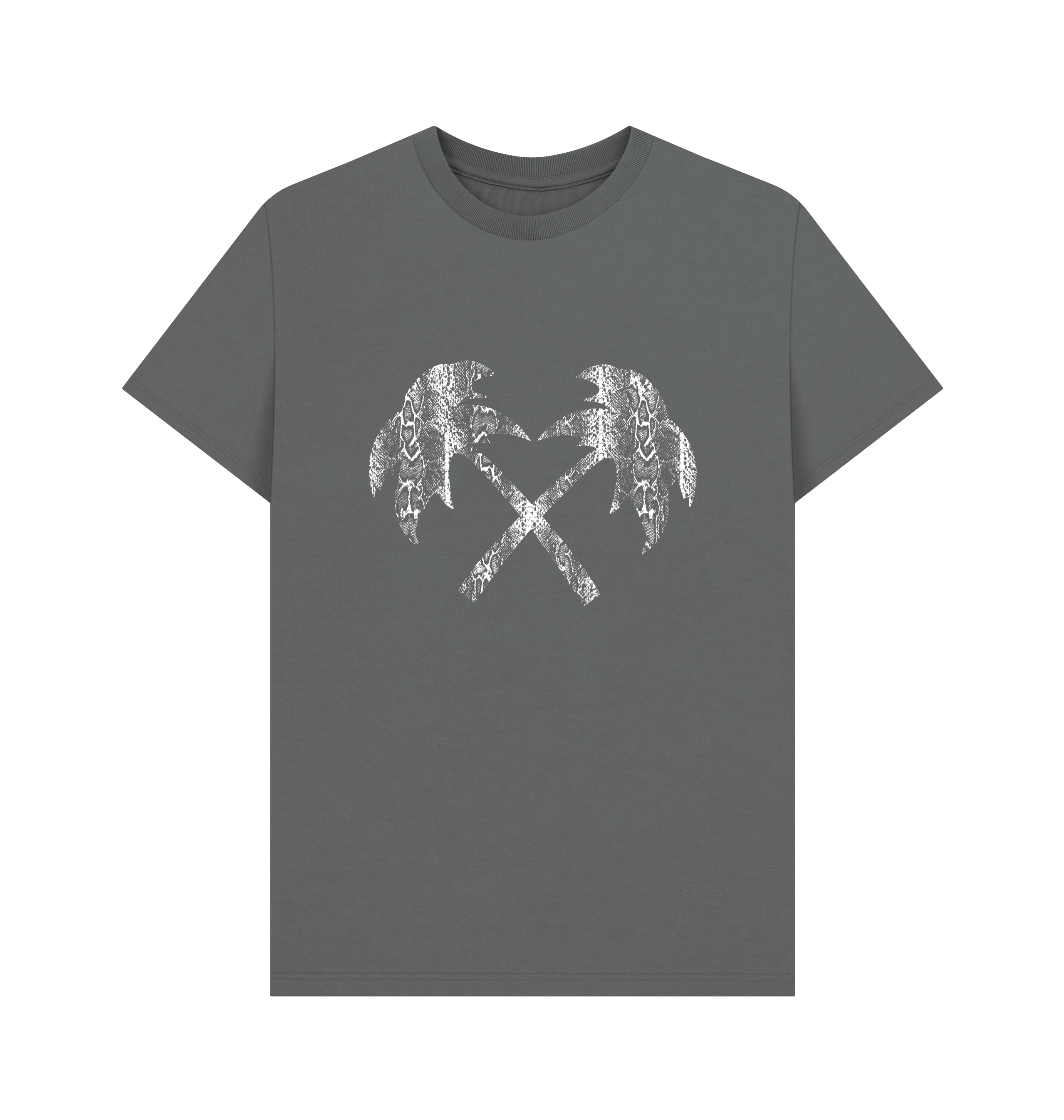 Slate Grey Printed T-shirt