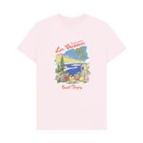 Pink Printed T-shirt Front