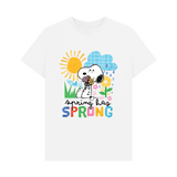 White Printed T-shirt Front