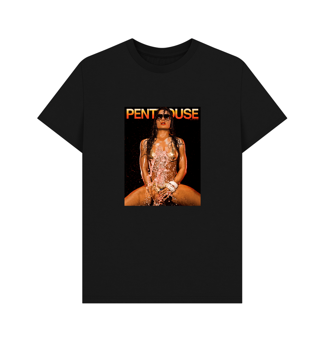 Black Printed T-shirt