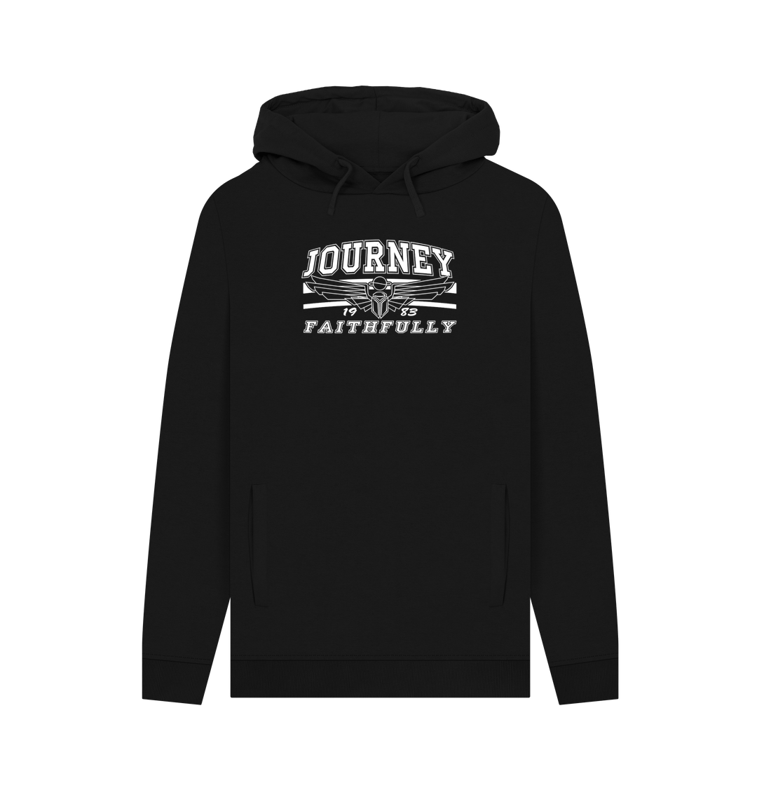 Black Printed Hoody