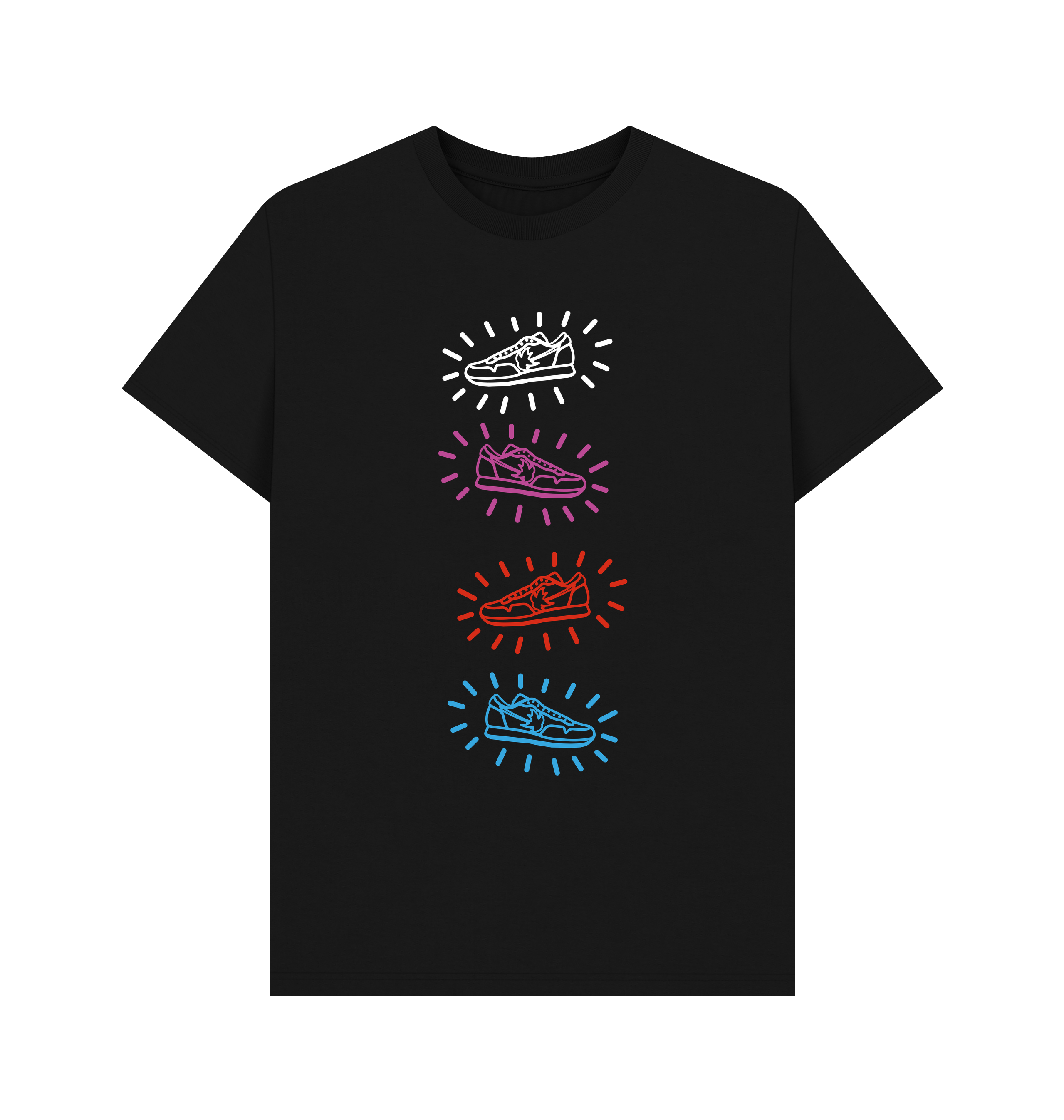 Black Printed T-shirt