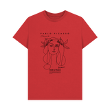 Red Printed T-shirt Front