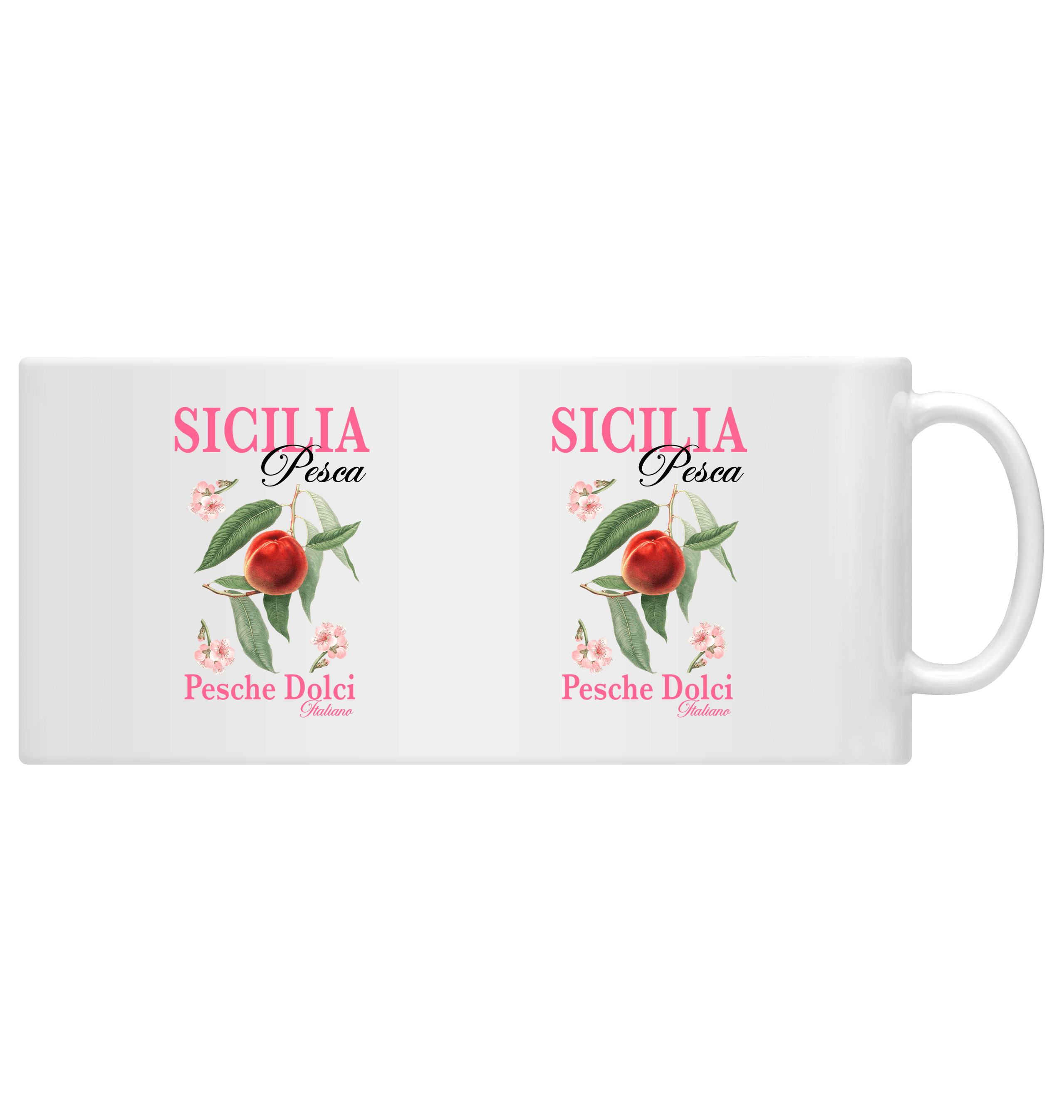 White Mug Front