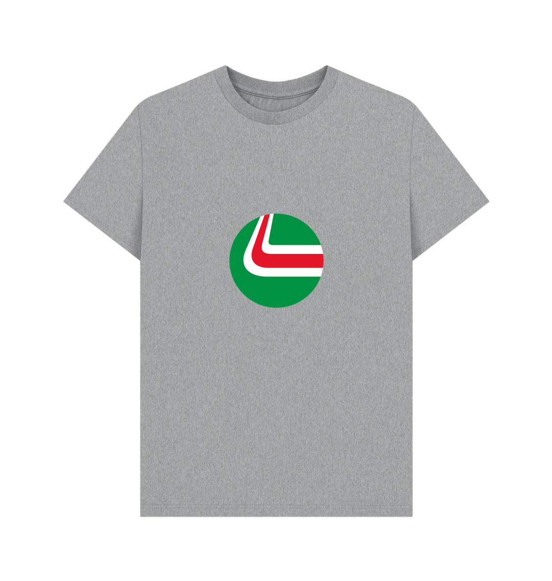 Athletic Grey Printed T-shirt