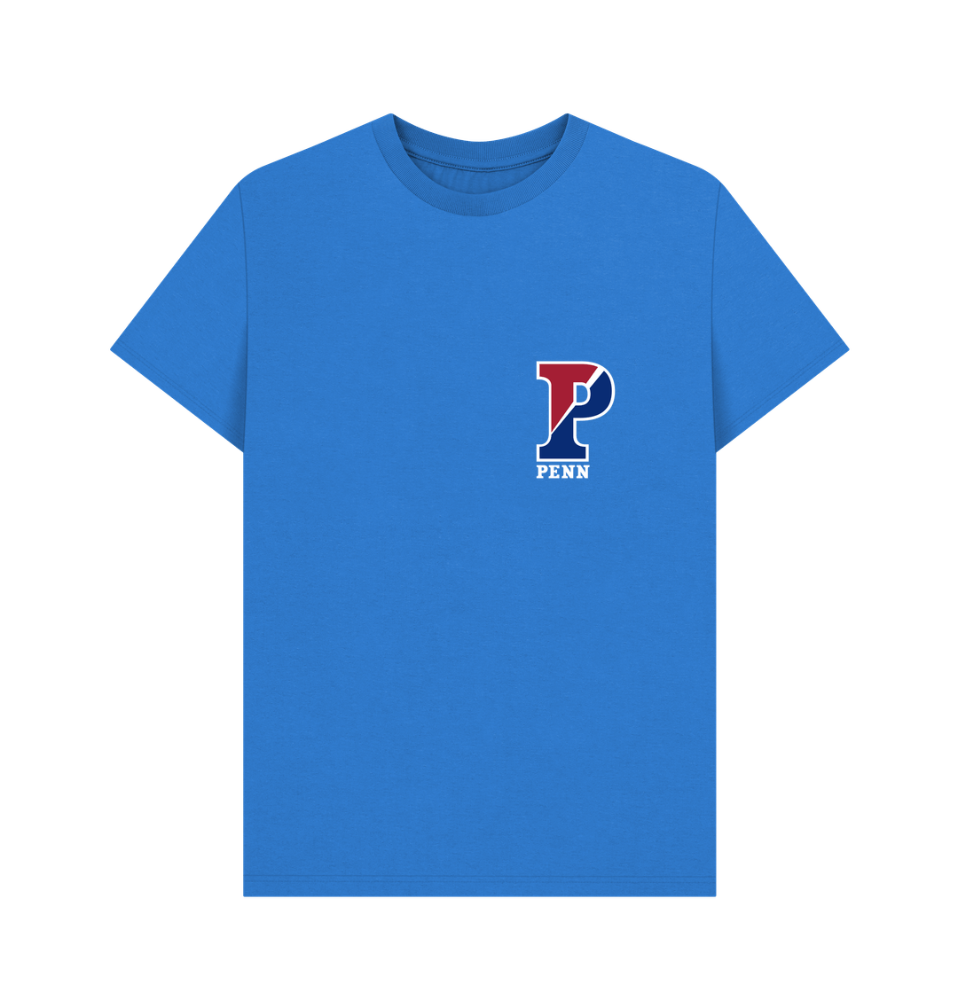 Bright Blue Printed T-shirt
