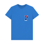 Bright Blue Printed T-shirt