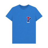 Bright Blue Printed T-shirt