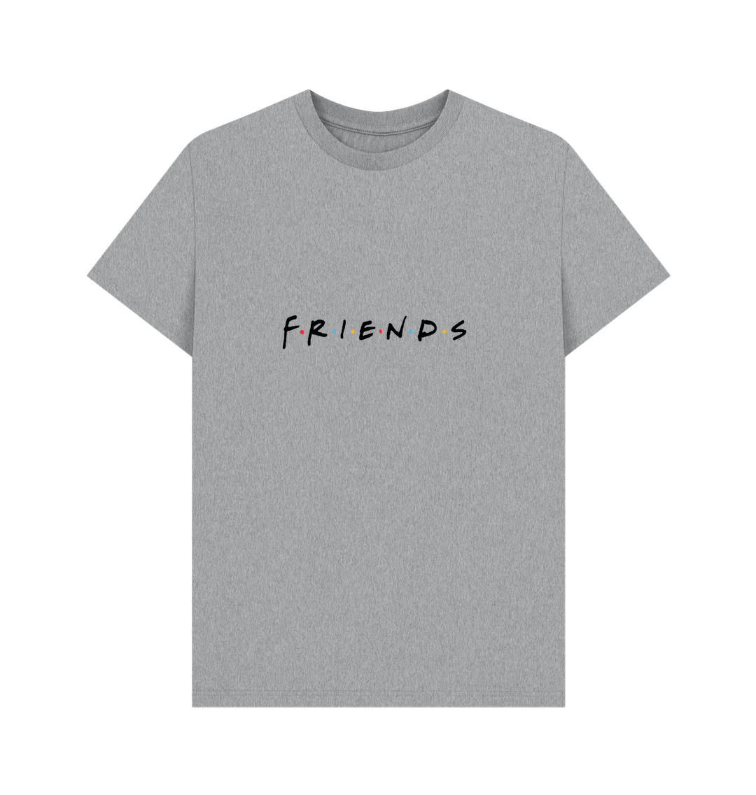 Athletic Grey Printed T-shirt