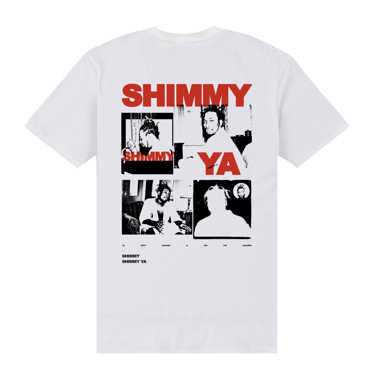 ODB Shimmy Back Print T Shirt