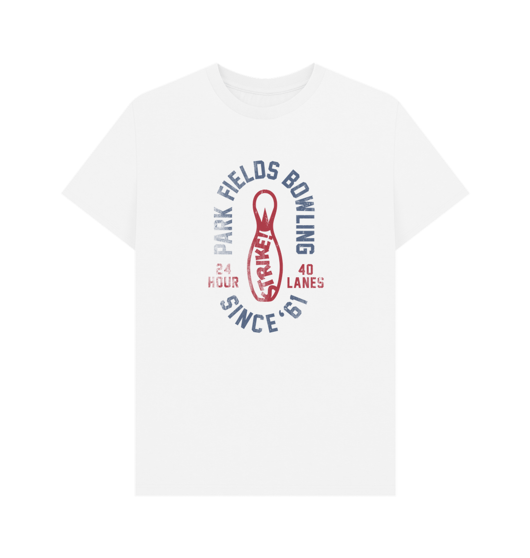 White Printed T-shirt Front
