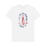 White Printed T-shirt Front