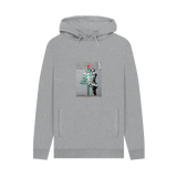 Light Heather Printed Hoody Front