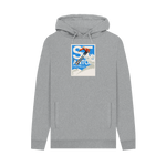 Light Heather Printed Hoody Front