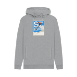 Light Heather Printed Hoody Front