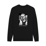 Black Printed Sweater