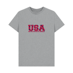 Athletic Grey Printed T-shirt Front