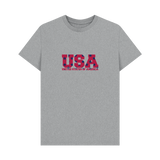 Athletic Grey Printed T-shirt Front