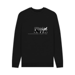 Black Printed Sweater