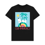 Black Printed T-shirt Front
