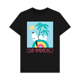 Black Printed T-shirt Front
