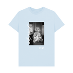 Sky Blue Printed T-shirt