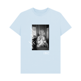 Sky Blue Printed T-shirt