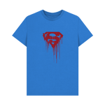 Bright Blue Printed T-shirt Front