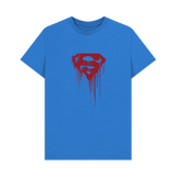 Bright Blue Printed T-shirt Front