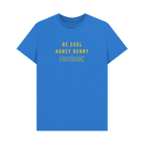 Bright Blue Printed T-shirt