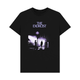 Black Printed T-shirt Front