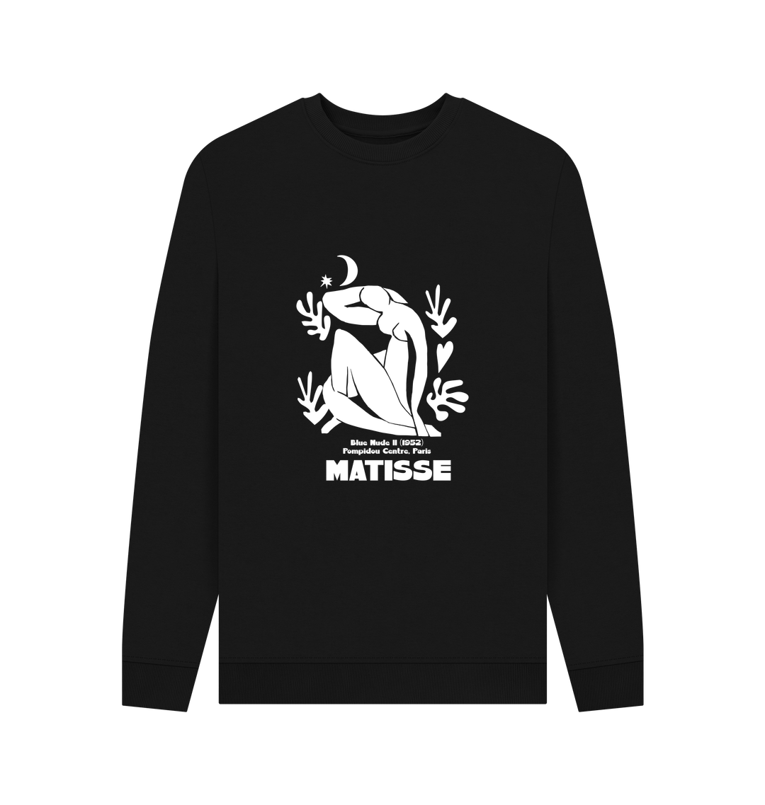 Black Printed Sweater