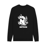 Black Printed Sweater