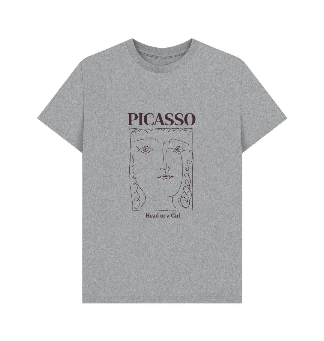 Athletic Grey Printed T-shirt