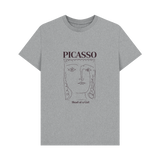 Athletic Grey Printed T-shirt