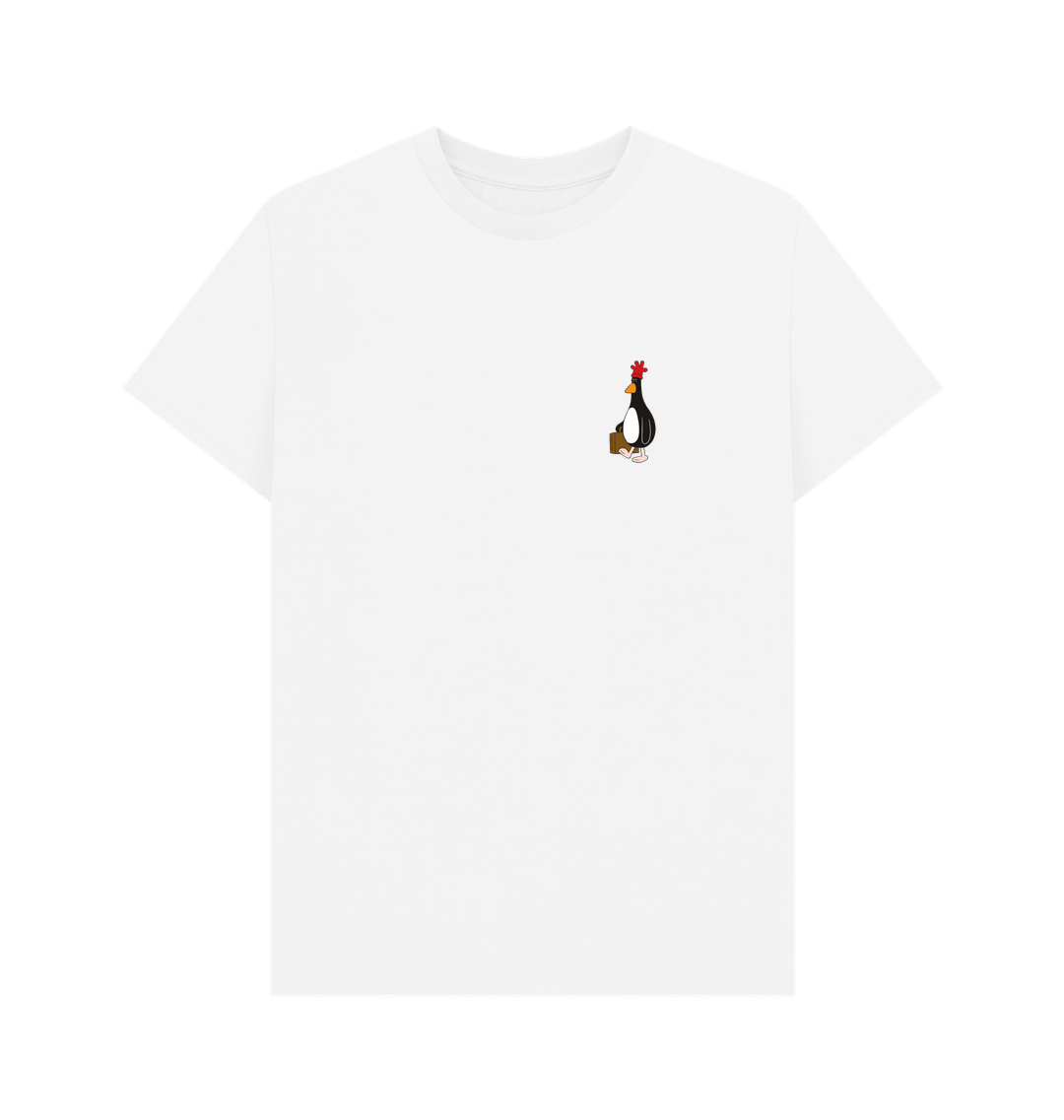 White Printed T-shirt Front