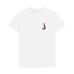 White Printed T-shirt Front