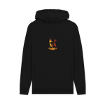 Black Printed Hoody